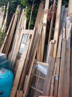 Te koop hout voor overkapping en schuurtje, Ophalen of Verzenden, Zo goed als nieuw, Overige houtsoorten, Minder dan 200 cm