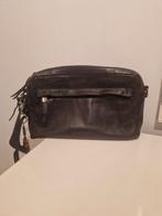 Zwarte leren micmacbags crossbody tas, Ophalen of Verzenden, Zo goed als nieuw, Zwart