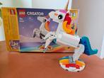 Lego Creator 3 in 1 Unicorn Zeepaardje Eend, Kinderen en Baby's, Speelgoed | Duplo en Lego, Ophalen of Verzenden, Zo goed als nieuw