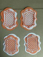 Setje 4 fantasie oplegkaartjes, Ophalen of Verzenden, Nieuw, Overige thema's, Overige typen