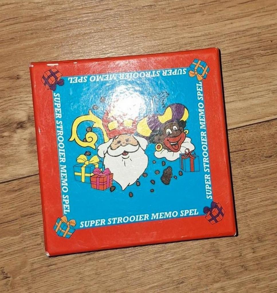Super Strooier Memo Spel - Vintage!, Diversen, Sinterklaas, Ophalen of Verzenden, Zo goed als nieuw