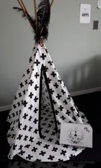 Tipi tent Zwart- Wit, Ophalen, Gebruikt