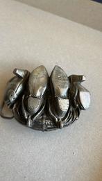 Antieke Riemgesp met Schoenen (cowboy) USA, Antiek en Kunst, Antiek | Kleding en Accessoires, Ophalen of Verzenden, Heren