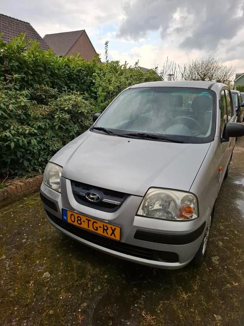 Hyundai Atos 1.1 2006 Grijs 80.913 km. DAB radio., Auto's, Hyundai, Particulier, Atos, Airbags, Bluetooth, Centrale vergrendeling