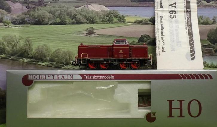 Hobbytrain diesel lokomotief V 65 014 DB analoog, Hobby en Vrije tijd, Modeltreinen | H0, Nieuw, Locomotief, Gelijkstroom, Overige merken