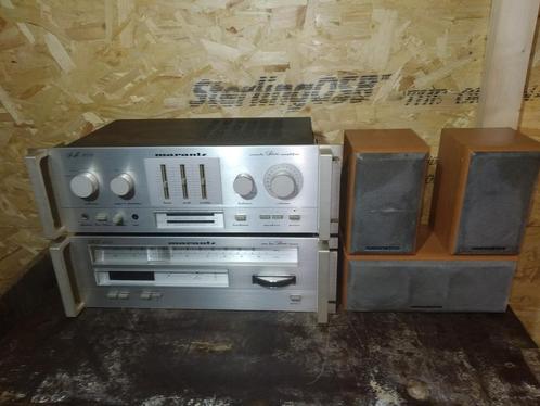 Marantz PM 400 met Marantz ST 400 en 3 speakers, Audio, Tv en Foto, Versterkers en Receivers, Zo goed als nieuw, Stereo, Marantz