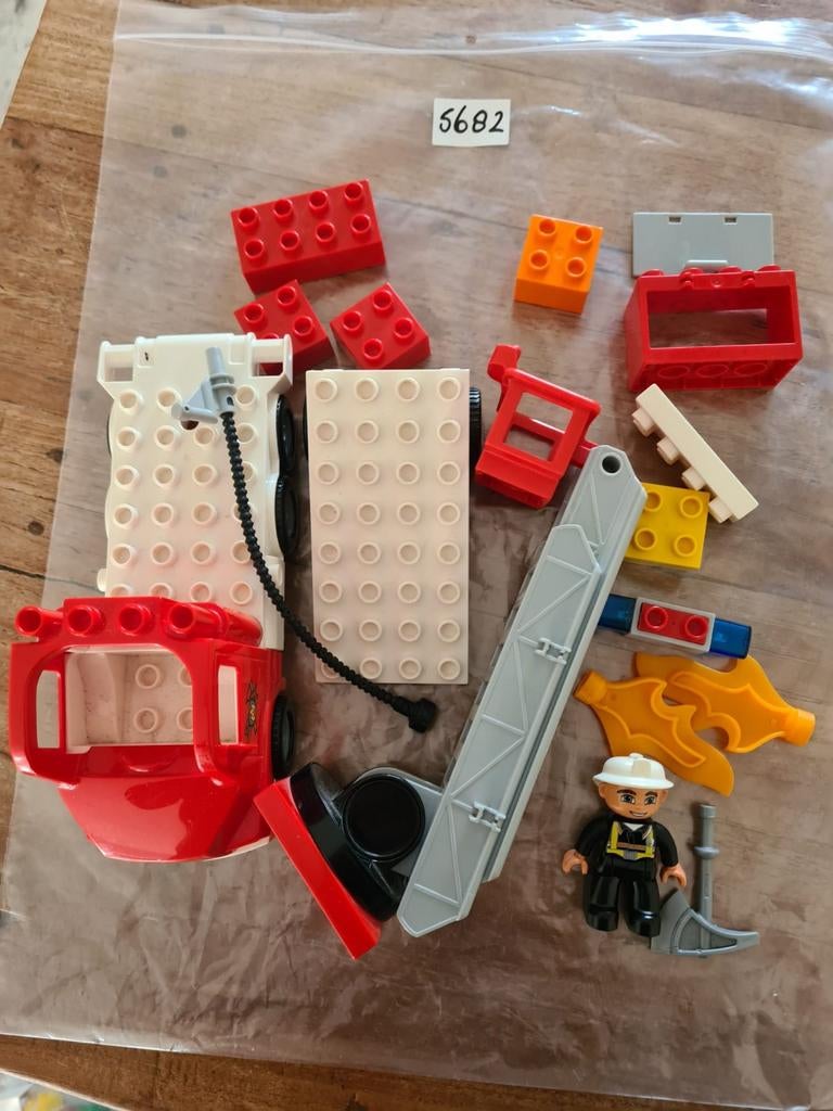 Lego duplo 5682, Kinderen en Baby's, Speelgoed | Duplo en Lego, Ophalen of Verzenden, Zo goed als nieuw, Duplo
