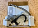 Zwarte Chrome Wastafelkraan - Nieuw in doos, Minder dan 50 cm, Zwart, Nieuw, Ophalen of Verzenden