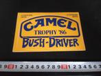 sticker camel trophy 1986 bush-driver *, Ophalen, Zo goed als nieuw
