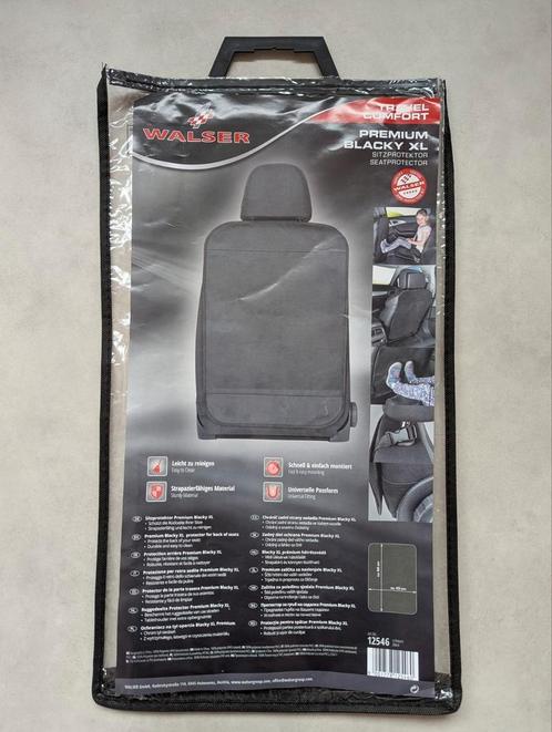 Walser Blacky XL kickmat / beschermhoes zwart, Auto diversen, Autohoezen, Nieuw, Universeel, Ophalen of Verzenden