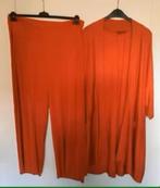 NIEUW pracht rood pak broek/vest merk Vetono maat 52/54, Kleding | Dames, Overige typen, Verzenden, Nieuw, Vetono