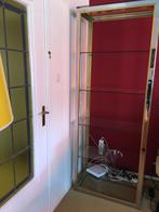 Klassieke chroom messing vintage kast, Huis en Inrichting, Ophalen of Verzenden, Gebruikt, 25 tot 50 cm, Minder dan 100 cm