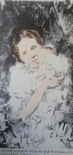 oude litho Piet van der Hem, Antiek en Kunst, Ophalen of Verzenden