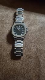 Prachtige heren horloge, Ophalen of Verzenden, Nieuw, Zilver, Staal