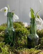 Oude kleine groene flesjes, Antiek en Kunst, Ophalen