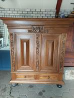 eiken kast groenlose, Antiek en Kunst, Ophalen