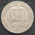 West Afrikaanse Staten 50 Francs 1972, Postzegels en Munten, Munten | Afrika, Ophalen of Verzenden, Losse munt