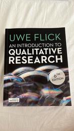 Uwe Flick: Kwalitatief Onderzoek - 6th Edition, Boeken, Studieboeken en Cursussen, Ophalen of Verzenden, Gamma, Zo goed als nieuw