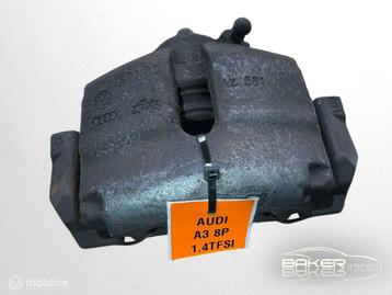 Remklauw linksvoor Audi A3 8P 1.4 TFSI S-edition ('04-'12) beschikbaar voor biedingen
