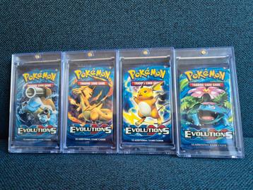 Pokemon Evolutions XY Boosterpacks (4 stuks) Sealed beschikbaar voor biedingen