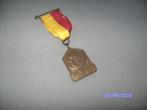 Oegstgeest Nat St Joris marsen medaille + rood/geel lint, Postzegels en Munten, Penningen en Medailles, Nederland, Overige materialen