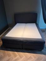IKEA dunvik boxspring 160 x 200 prijs, Ophalen, Tweepersoons, Zo goed als nieuw, Grijs