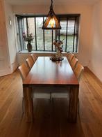 Eethoek met stoelen en dressoirkast, Huis en Inrichting, Stoelen, Ophalen, Gebruikt, Overige kleuren, Vijf, Zes of meer stoelen