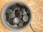 Hotstone massage stenen set compleet, Gebruikt, Ophalen of Verzenden