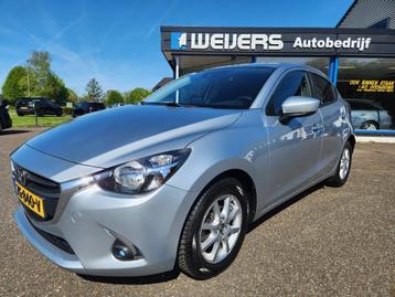 Mazda 2 1.5 90pk Sport Selected, Navi, Camera, 16 inch, Crui beschikbaar voor biedingen