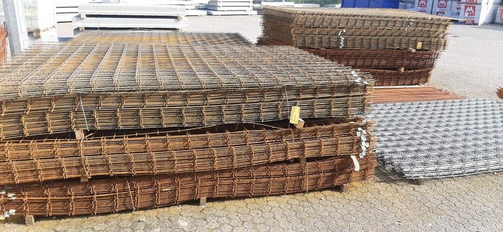 Gaasmatten / Betonstaal/ Bouwstaalmat/ Betongaas, Tuin en Terras, Gaas en Draad, Minder dan 10 meter, Ophalen