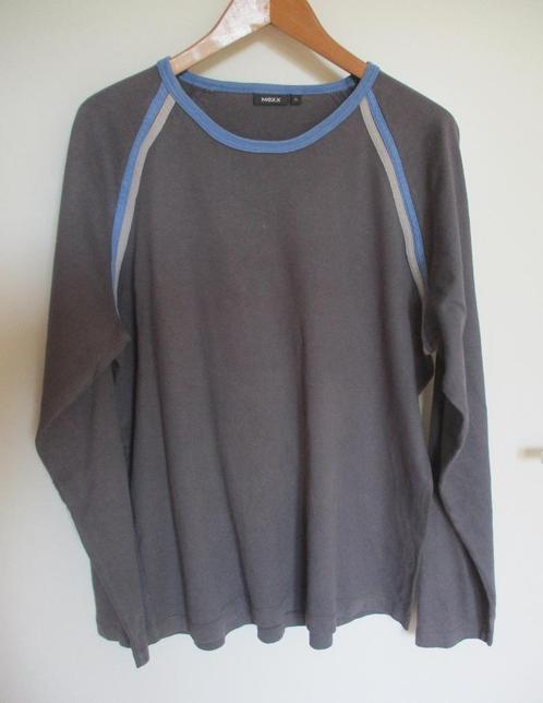 Mexx tricot shirt, maat XL, Kleding | Heren, T-shirts, Zo goed als nieuw, Maat 56/58 (XL), Grijs, Verzenden