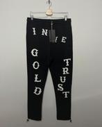 In Gold We Trust broek NIEUW, Kleding | Heren, Nieuw, Maat 52/54 (L), Ophalen of Verzenden, Zwart