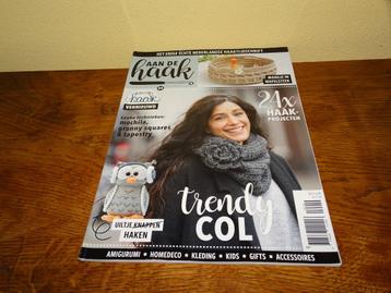 Aan de haak tijdschrift met 24 x haakprojecten beschikbaar voor biedingen