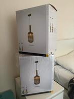 2 Nieuwe Hanglampen - Stijlvol Design, Huis en Inrichting, Ophalen, Nieuw, Glas, 50 tot 75 cm