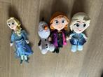 Set knuffels poppen Anna Elsa Olaf Frozen, Verzamelen, Disney, Ophalen of Verzenden, Knuffel, Overige figuren, Zo goed als nieuw