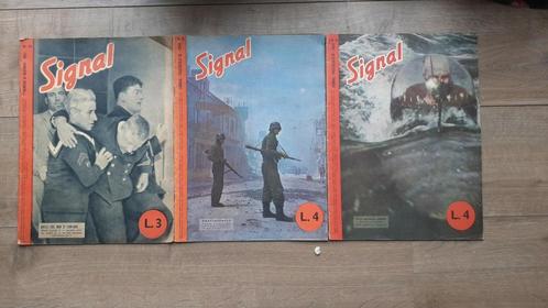 Signal/Signaal Italiaans lot, Verzamelen, Militaria | Tweede Wereldoorlog, Landmacht, Boek of Tijdschrift, Duitsland, Ophalen of Verzenden