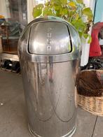 Vintage Metalen Prullenbak - United Pottsville PA, Ophalen, Gebruikt, Minder dan 10 liter, Metaal