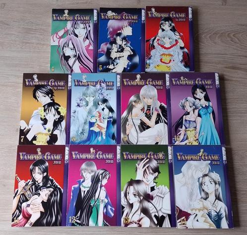 Manga Vampire game vol 4 t/m 14 tokyopop judal 2004, Boeken, Strips | Comics, Gelezen, Meerdere comics, Japan (Manga), Ophalen of Verzenden