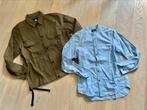 Heren overhemd en overshirt groen G-star, Ophalen of Verzenden, Zo goed als nieuw, Groen, Halswijdte 39/40 (M)