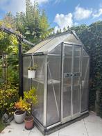 Eden Tuinkas / Hobbykas incl victoriaanse nok en kweektafel, Tuin en Terras, Kassen, Ophalen, Kweekkas, Aluminium, Polycarbonaat