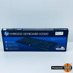 HP wireless keyboard K2500 Zwart | Nieuw, Nieuw