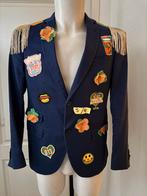 (K) Kruikenstad Colbert/Jas maat S emblemen epauletten, Ophalen of Verzenden, Zo goed als nieuw, Carnaval