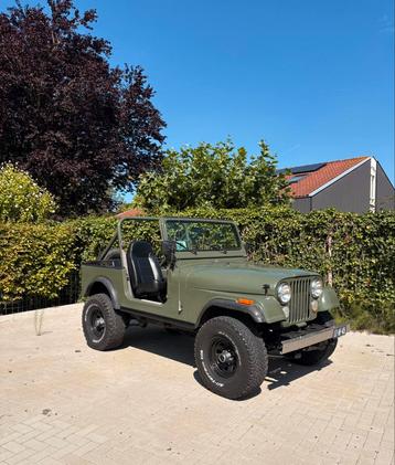 Jeep CJ7, 1984, 4.2 liter, belastingvrij, harde auto beschikbaar voor biedingen