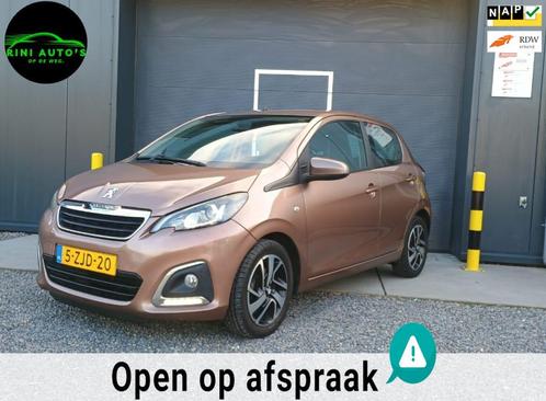 Peugeot 108 1.2 VTi Allure, Nap Airco Garantie, Auto's, Peugeot, Bedrijf, Te koop, ABS, Airbags, Airconditioning, Boordcomputer