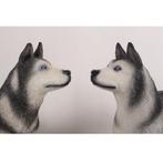 Husky hondenset beelden - set van 2 Lifesize, Verzamelen, Ophalen, Nieuw