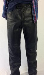 Motodress Zwarte Leren Broek (Maat 50), Motoren, Kleding | Motorkleding, Verzenden, Tweedehands, Broek | leer
