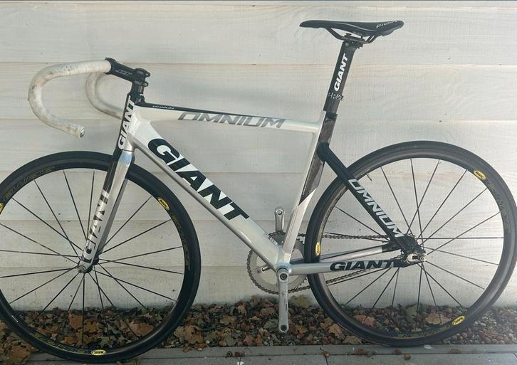 Giant Omnium Baanfiets maat M (53-57cm), Fietsen en Brommers, Fietsen | Racefietsen, Gebruikt, Heren, Giant, Minder dan 10 versnellingen