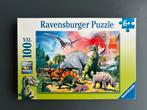Ravensburger Puzzle 100 XXL - Dinosaurus Wereld, Ophalen of Verzenden, Meer dan 50 stukjes, Nieuw, 6 jaar of ouder