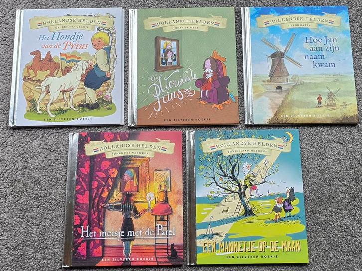 14x Boekje Hollandse Helden. Een zilveren boekje, Boeken, Kinderboeken | Kleuters, Zo goed als nieuw, Non-fictie, Ophalen of Verzenden