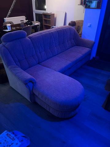 Hoekbank met Chaise Longue - 3 persoons